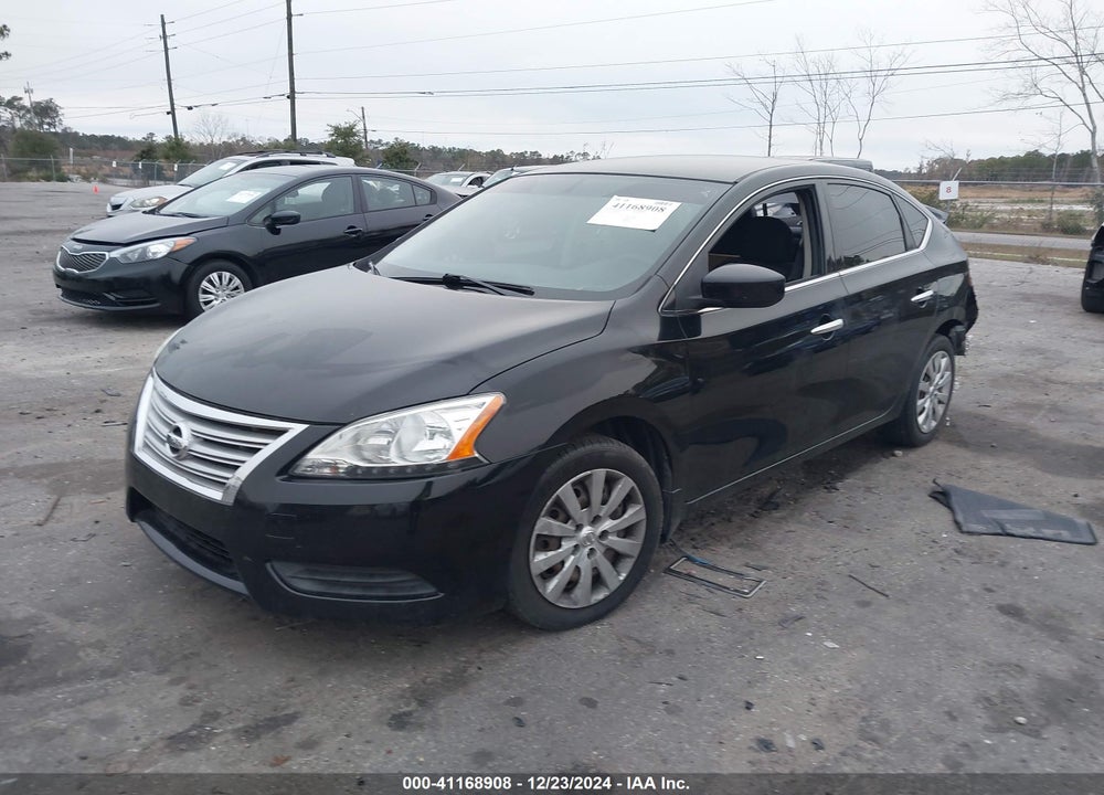 2015 NISSAN SENTRA SV VIN: 3N1AB7APXFL672715