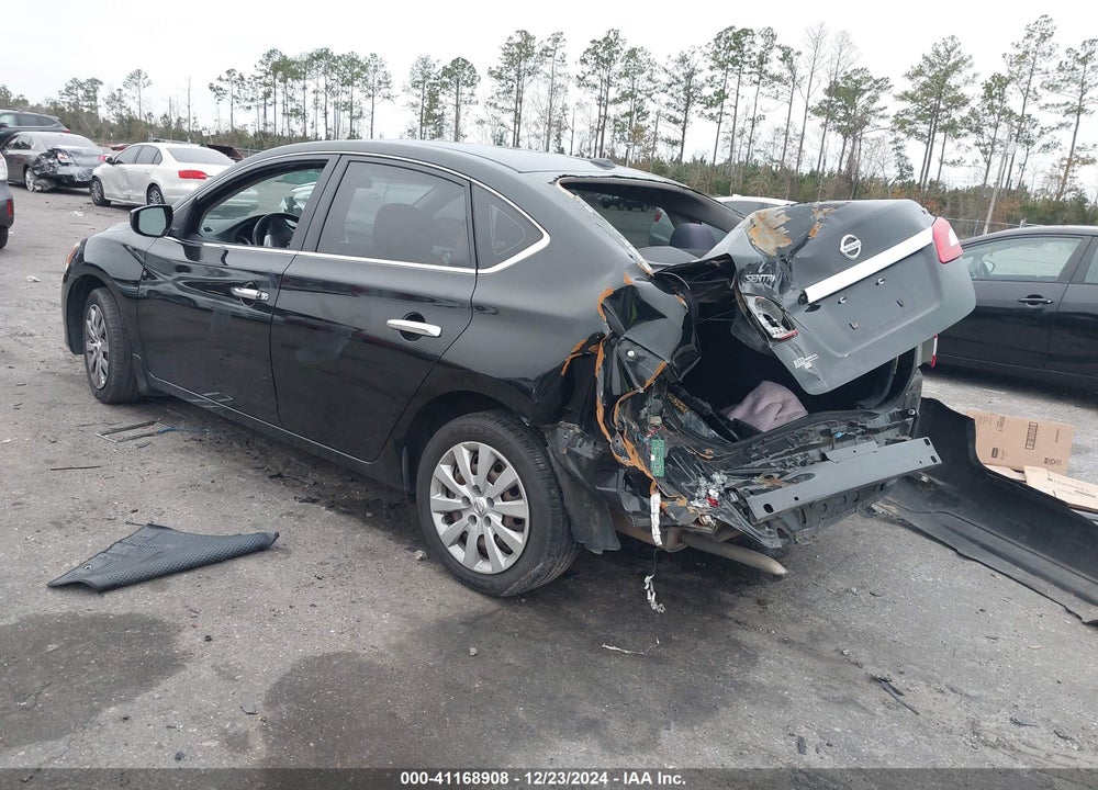 2015 NISSAN SENTRA SV VIN: 3N1AB7APXFL672715