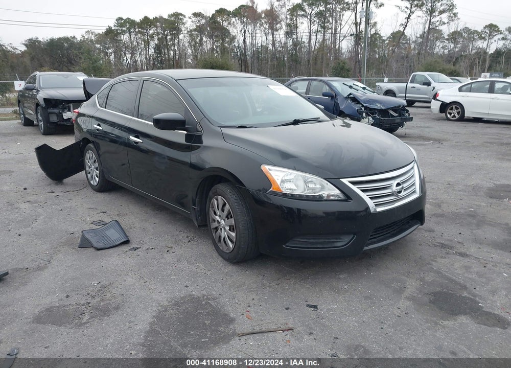 2015 NISSAN SENTRA SV VIN: 3N1AB7APXFL672715