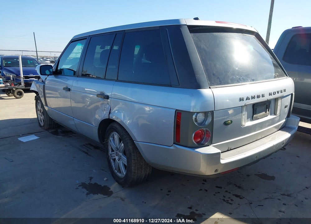 2006 LAND ROVER RANGE ROVER HSE VIN: SALME15436A224590