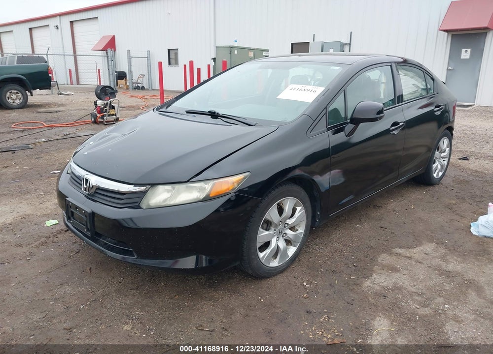 2012 HONDA CIVIC SDN LX VIN: 19XFB2F52CE379176