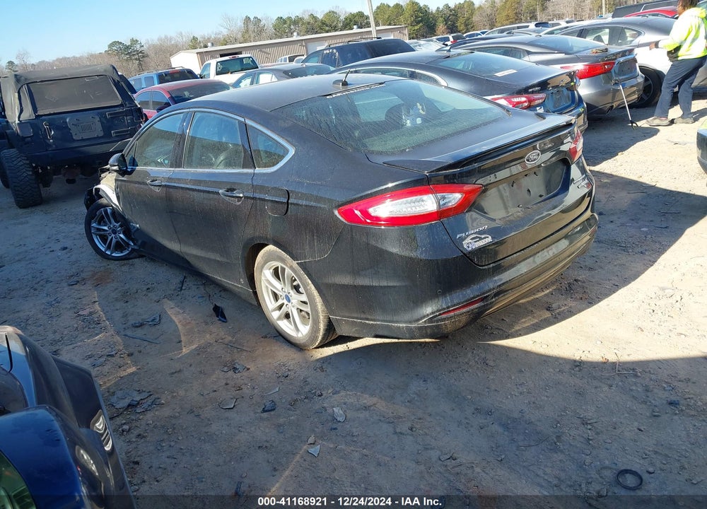 2015 FORD FUSION HYBRID TITANIUM VIN: 3FA6P0RU8FR124365