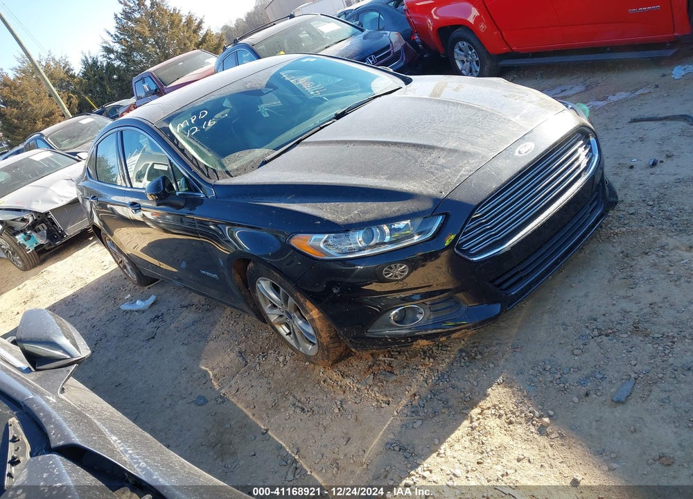 2015 FORD FUSION HYBRID TITANIUM VIN: 3FA6P0RU8FR124365