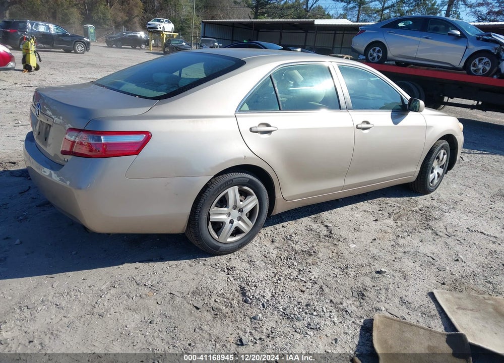 2008 TOYOTA CAMRY LE VIN: 4T1BE46K38U761275