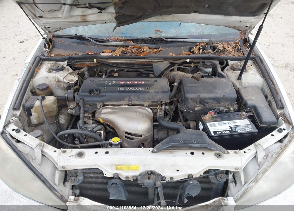 2002 TOYOTA CAMRY LE VIN: 4T1BE32K82U085140