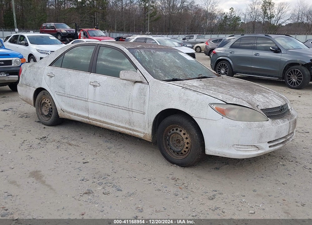 2002 TOYOTA CAMRY LE VIN: 4T1BE32K82U085140