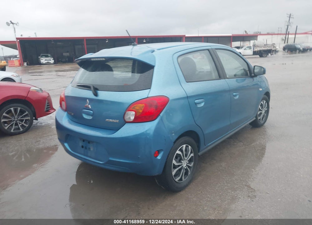 2015 MITSUBISHI MIRAGE DE/RF VIN: ML32A3HJ0FH044016