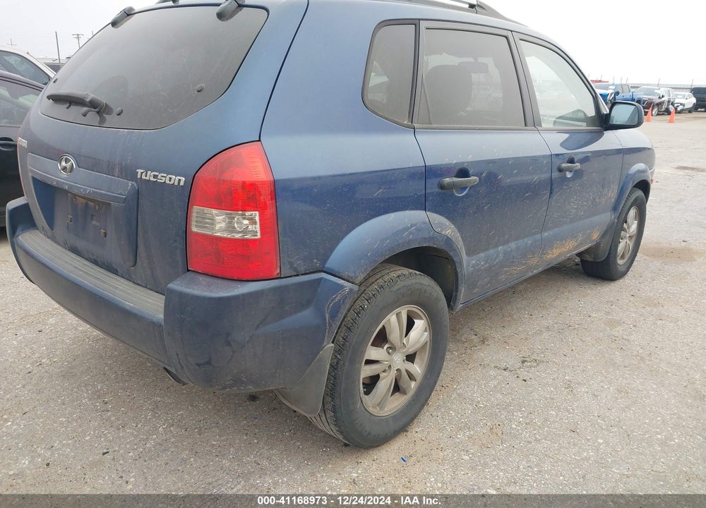 2009 HYUNDAI TUCSON GLS VIN: KM8JM12B89U988174