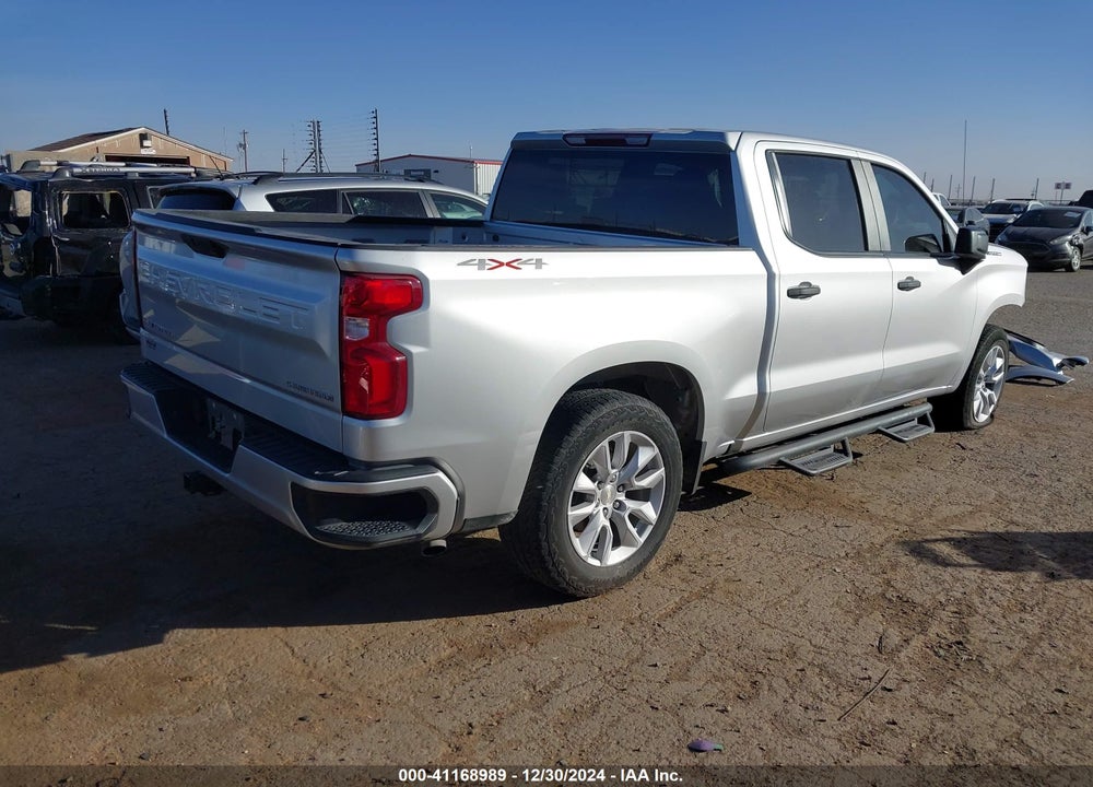2022 CHEVROLET SILVERADO 1500 LTD 4WD SHORT BED CUSTOM VIN: 3GCPYBEK1NG126111