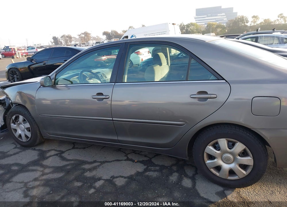2004 TOYOTA CAMRY LE VIN: 4T1BE32K54U921764