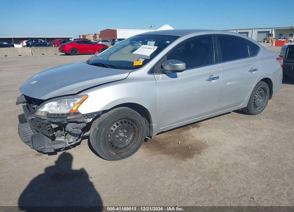 2013 NISSAN SENTRA SV VIN: 3N1AB7APXDL628940