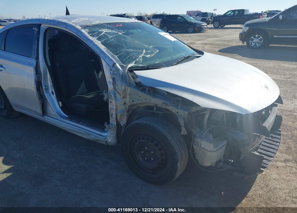 2013 NISSAN SENTRA SV VIN: 3N1AB7APXDL628940