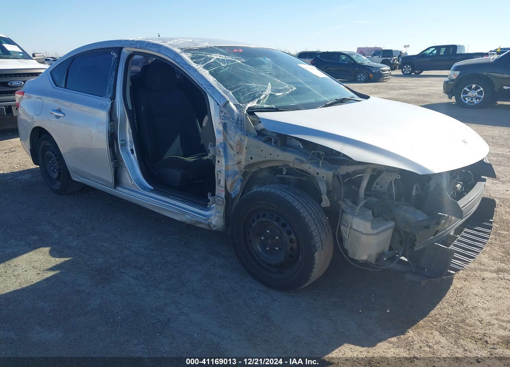 2013 NISSAN SENTRA SV VIN: 3N1AB7APXDL628940