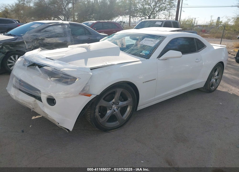 2014 CHEVROLET CAMARO VIN: 2G1FG1E35E9190284