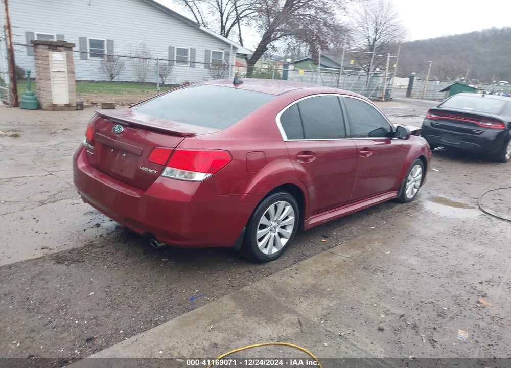 2012 SUBARU LEGACY 3.6R LIMITED VIN: 4S3BMDK60C2011448