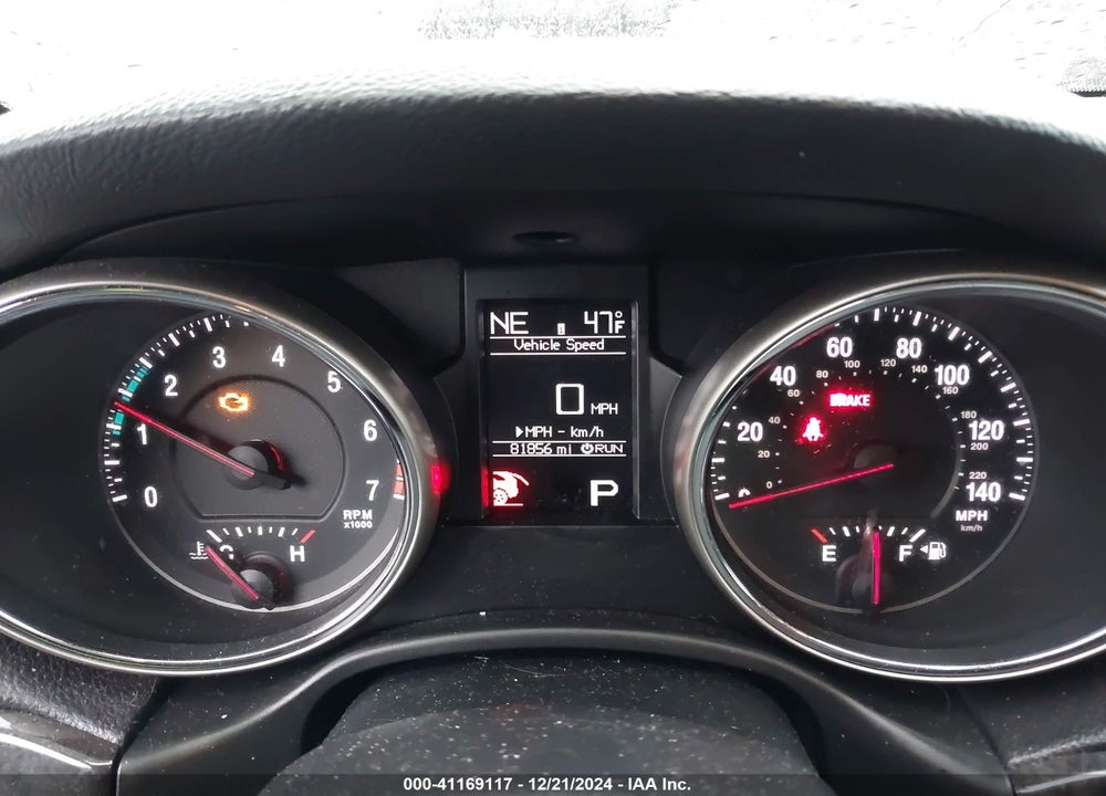 2013 JEEP GRAND CHEROKEE LAREDO VIN: 1C4RJFAG6DC505810