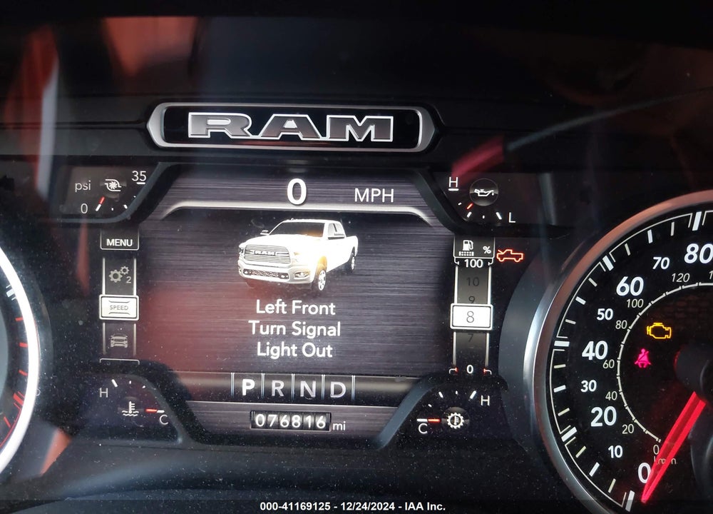 2019 RAM 2500 VIN: 3C6UR5NL9KG685516