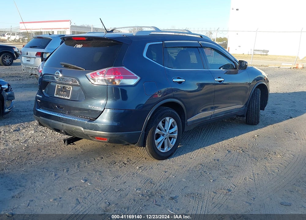 2015 NISSAN ROGUE SV VIN: 5N1AT2MV4FC751988