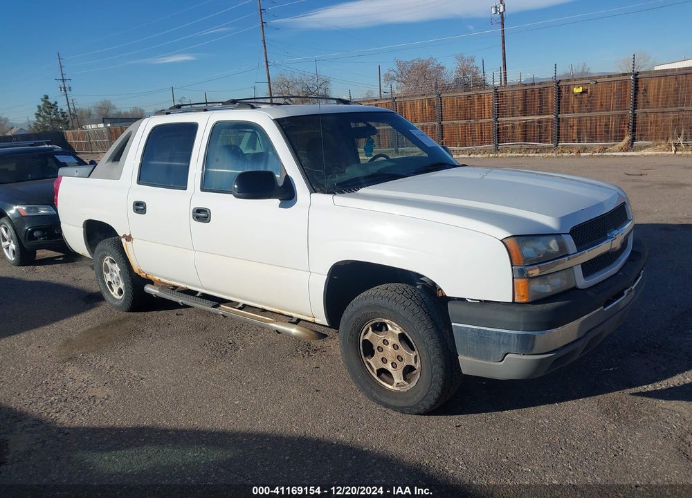 2003 CHEVROLET AVALANCHE 1500 VIN: 3GNEC13T33G290959
