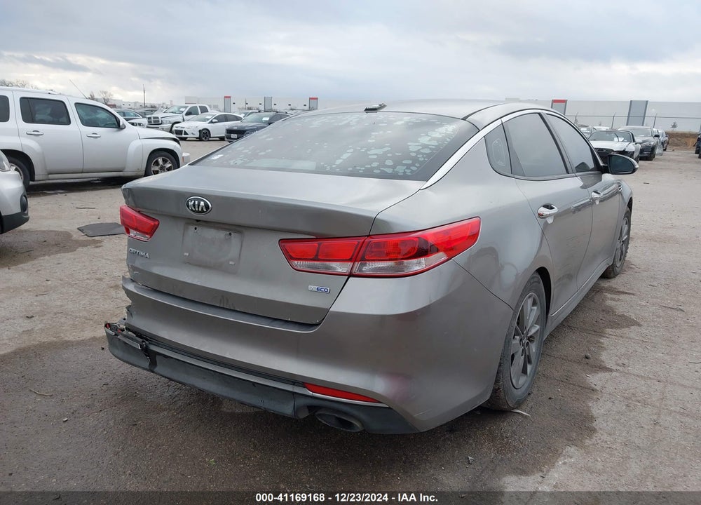2016 KIA OPTIMA VIN: 5XXGT4L12GG109537