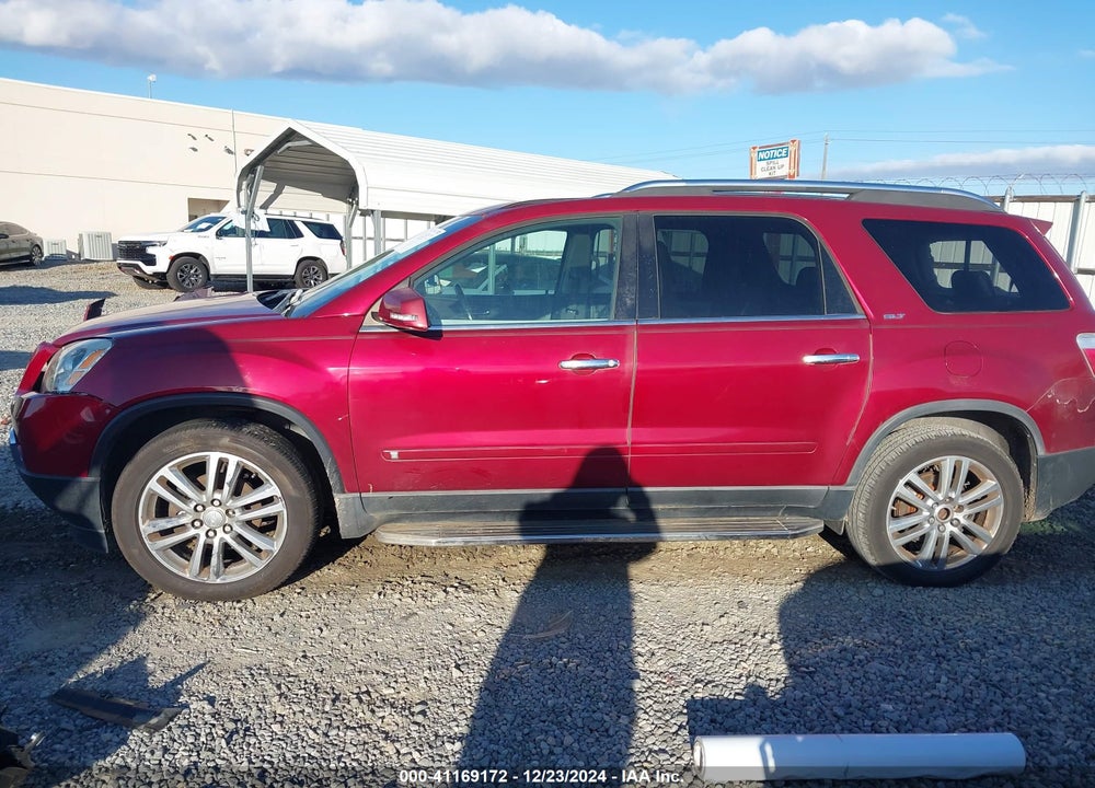 2009 GMC ACADIA SLT-2 VIN: 1GKER33D99J173801