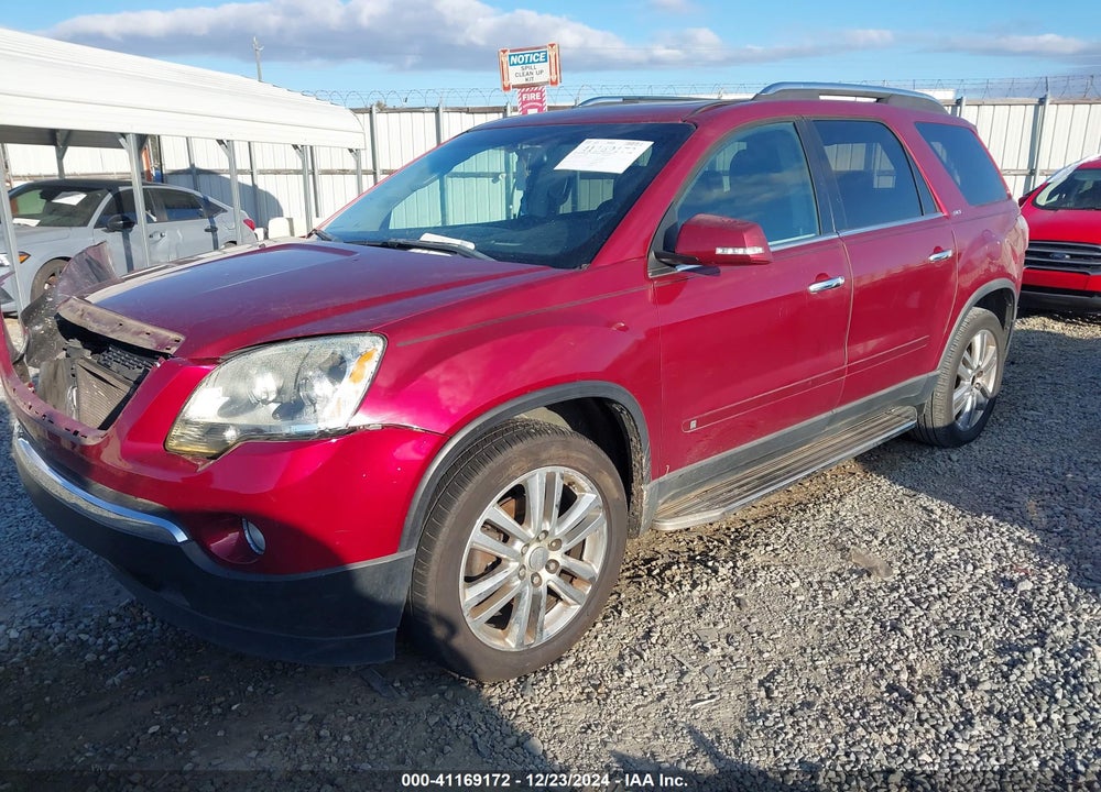 2009 GMC ACADIA SLT-2 VIN: 1GKER33D99J173801