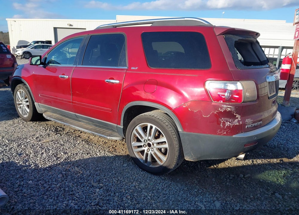 2009 GMC ACADIA SLT-2 VIN: 1GKER33D99J173801