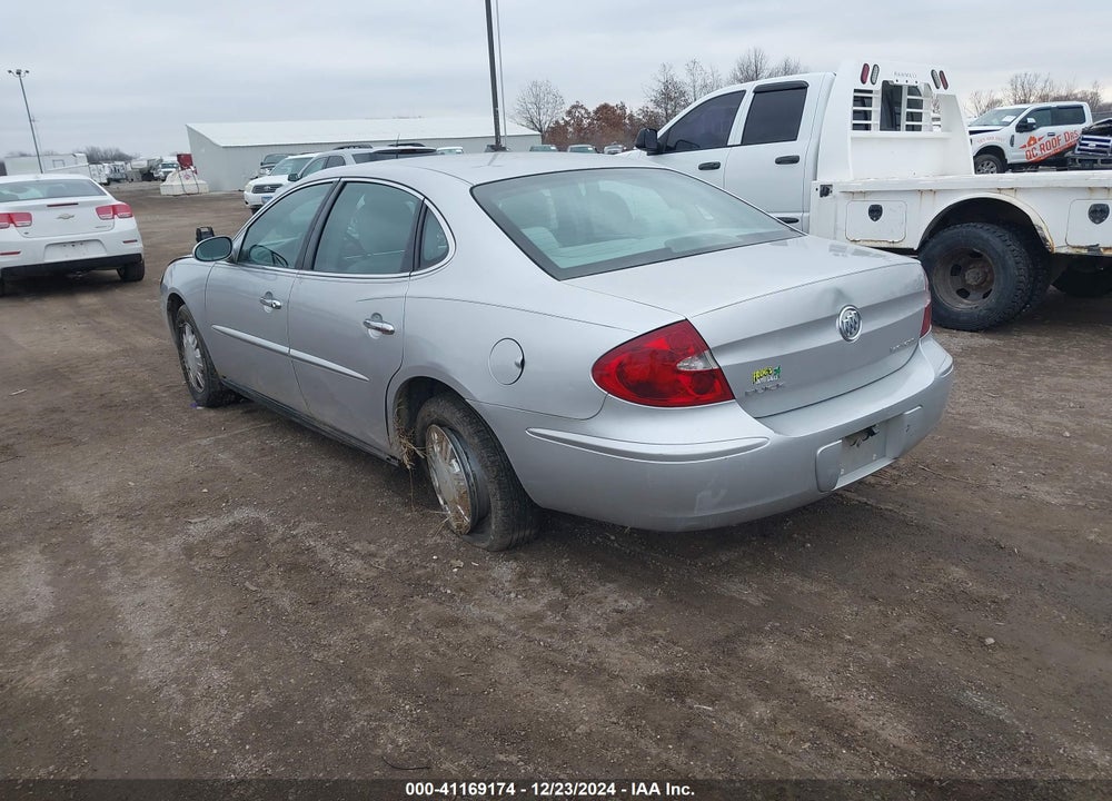 2005 BUICK LACROSSE CX VIN: 2G4WC532051196945