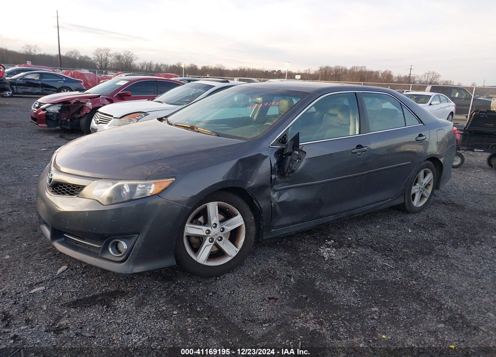 2012 TOYOTA CAMRY SE VIN: 4T1BF1FK2CU141988