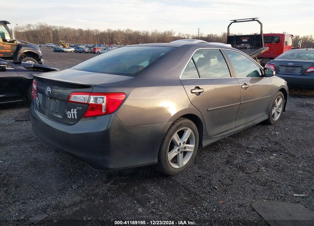 2012 TOYOTA CAMRY SE VIN: 4T1BF1FK2CU141988