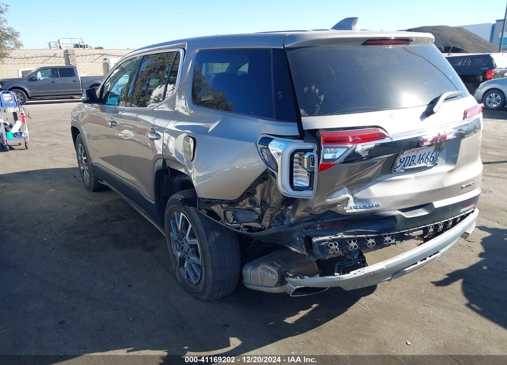 2022 GMC ACADIA AWD SLE VIN: 1GKKNRL47NZ168402