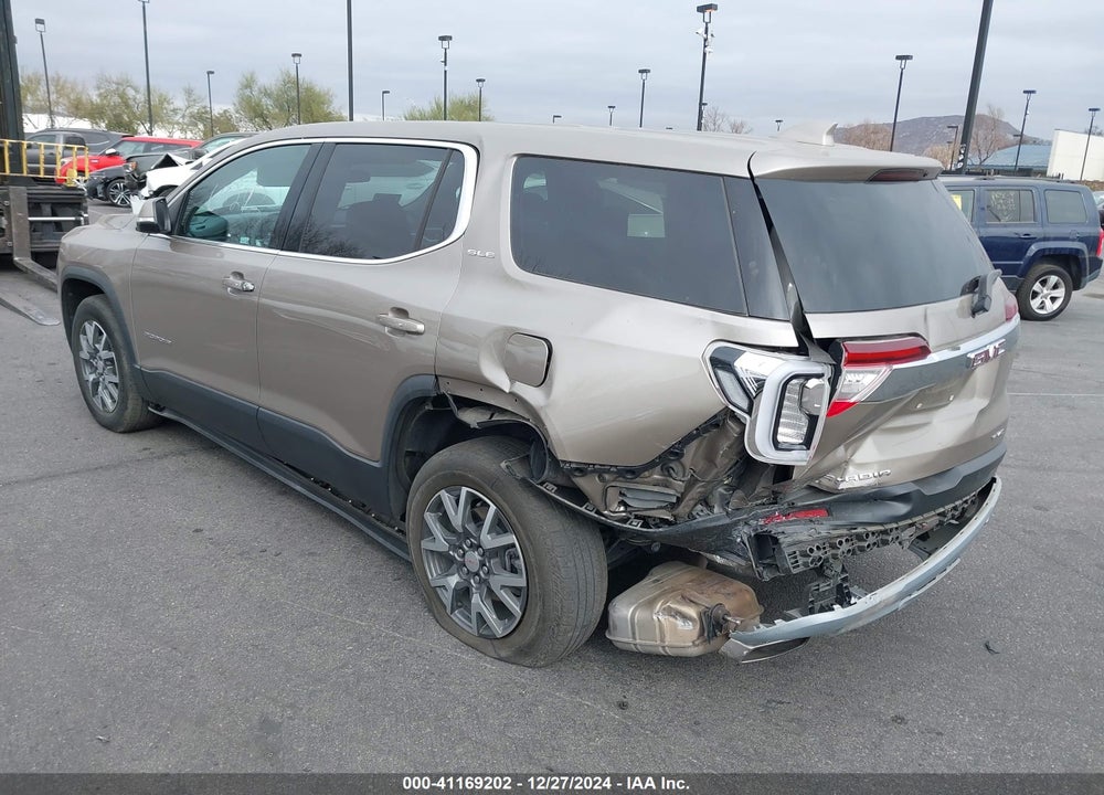 2022 GMC ACADIA AWD SLE VIN: 1GKKNRL47NZ168402