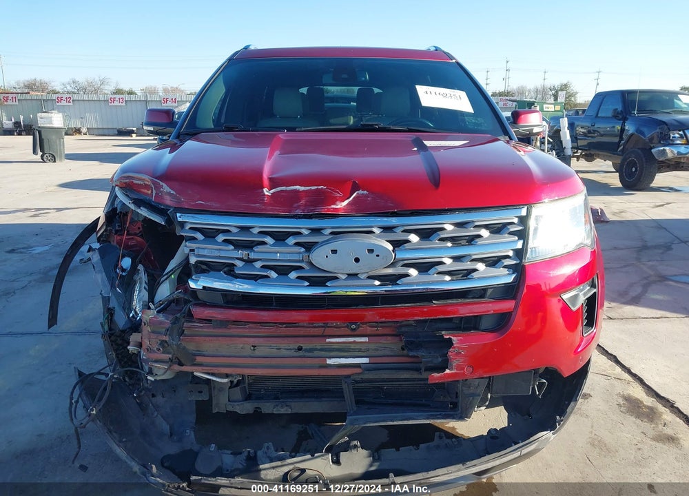 2018 FORD EXPLORER LIMITED VIN: 1FM5K7F83JGB42482