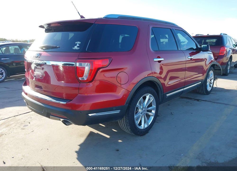 2018 FORD EXPLORER LIMITED VIN: 1FM5K7F83JGB42482