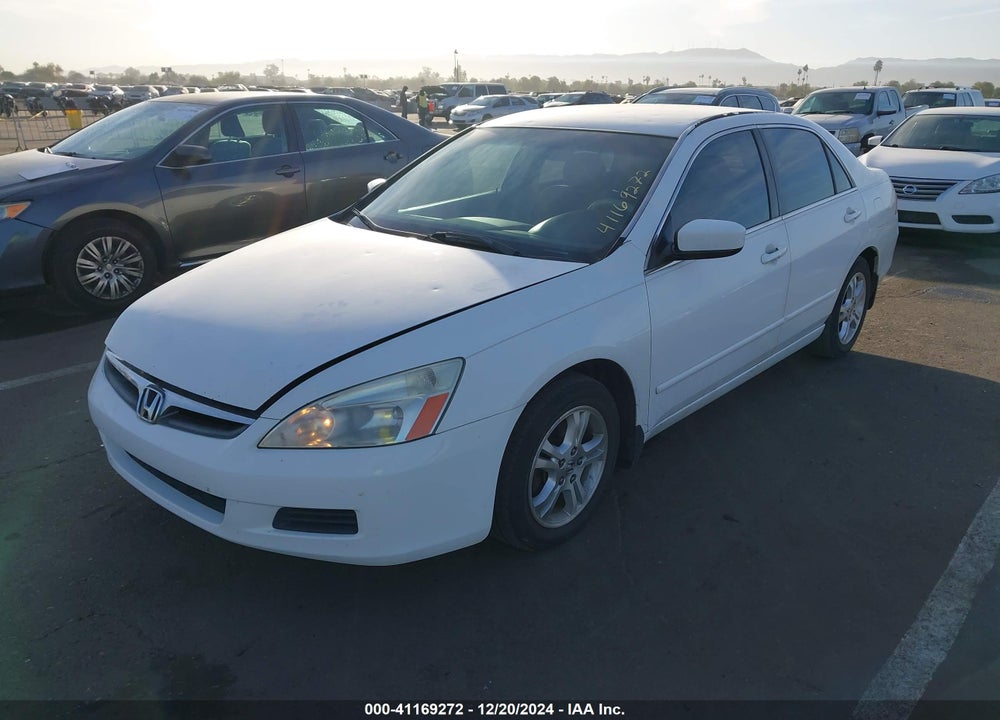 2007 HONDA ACCORD 2.4 SE VIN: 1HGCM56377A137152