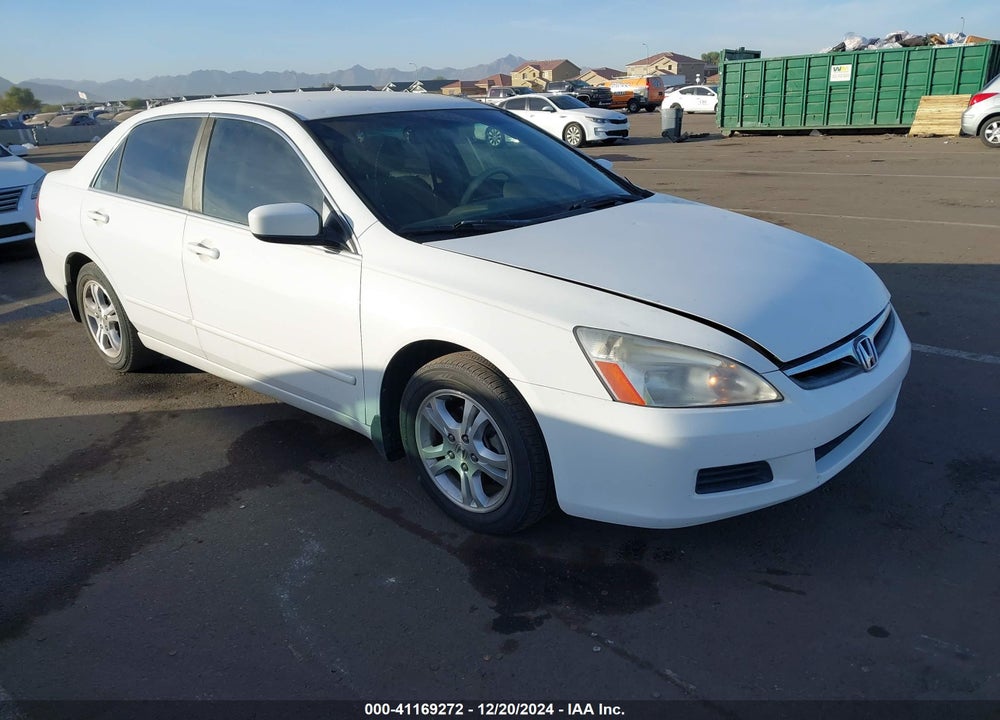 2007 HONDA ACCORD 2.4 SE VIN: 1HGCM56377A137152