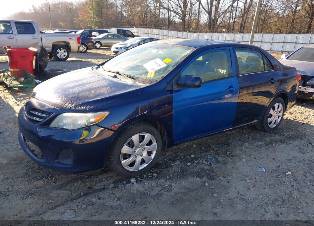 2013 TOYOTA COROLLA LE VIN: 2T1BU4EE1DC965504