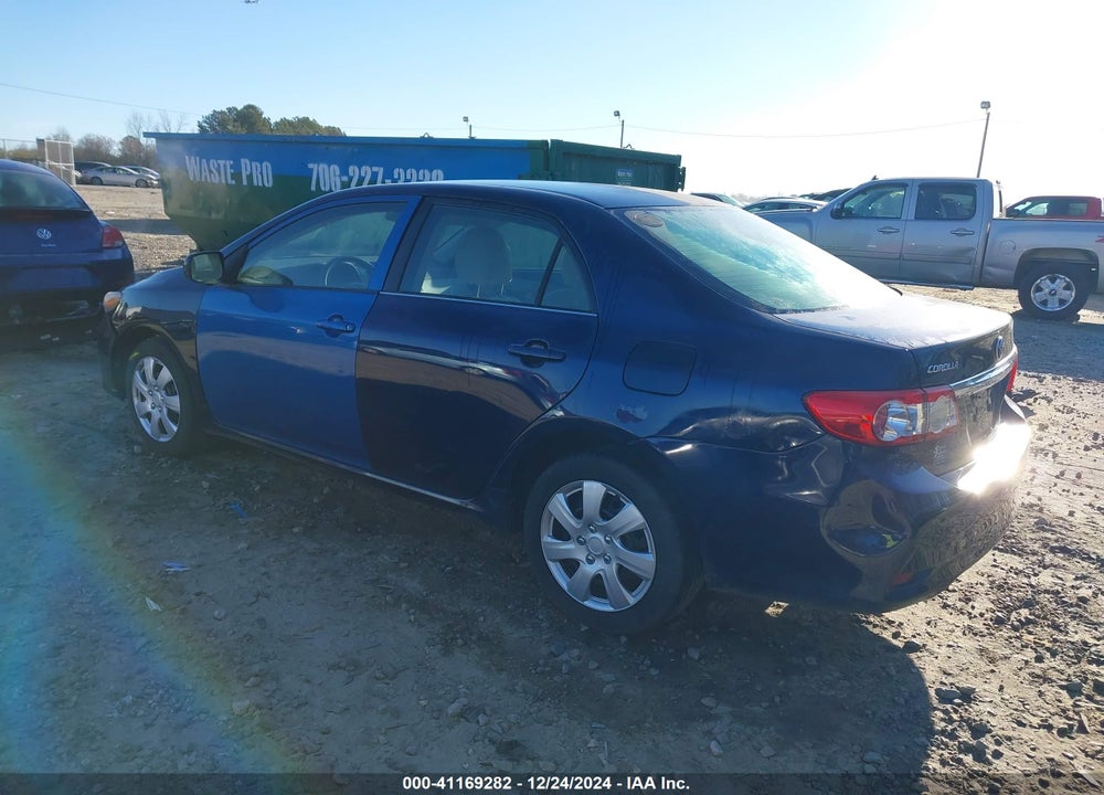 2013 TOYOTA COROLLA LE VIN: 2T1BU4EE1DC965504