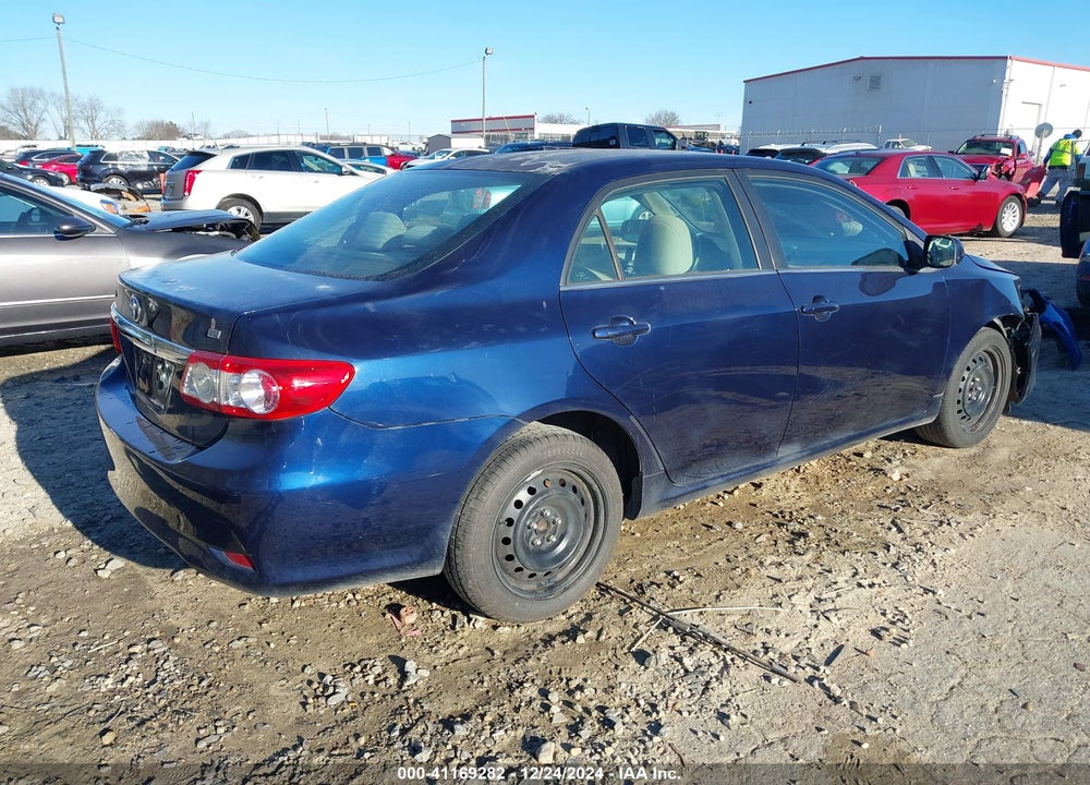 2013 TOYOTA COROLLA LE VIN: 2T1BU4EE1DC965504