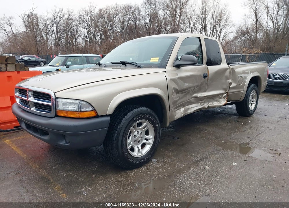 2004 DODGE DAKOTA VIN: 1D7GL12K64S748598