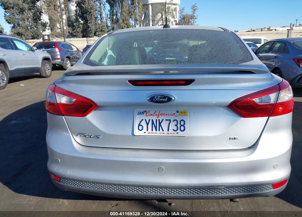 2013 FORD FOCUS SE VIN: 1FADP3F28DL210931