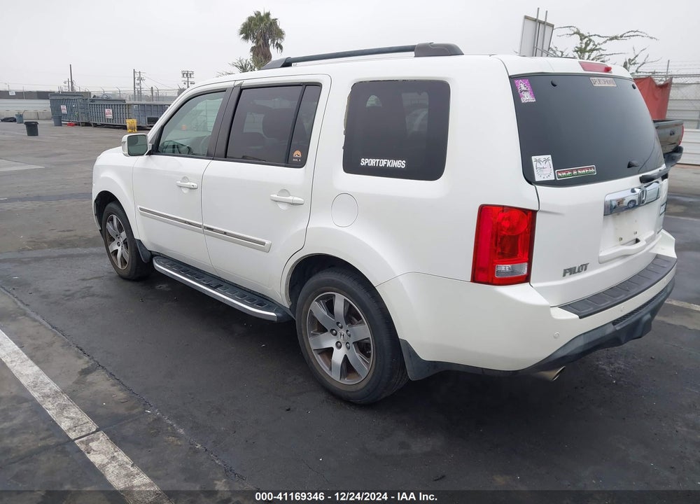 2013 HONDA PILOT TOURING VIN: 5FNYF3H90DB015501