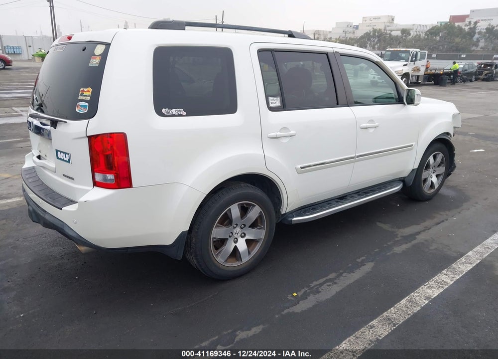 2013 HONDA PILOT TOURING VIN: 5FNYF3H90DB015501