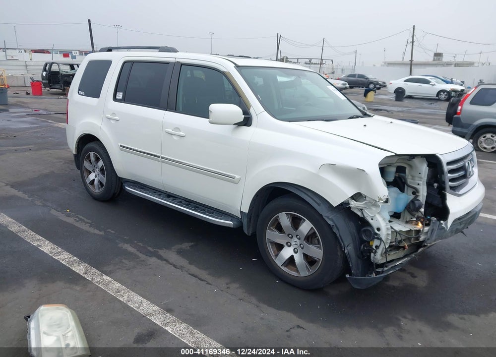 2013 HONDA PILOT TOURING VIN: 5FNYF3H90DB015501