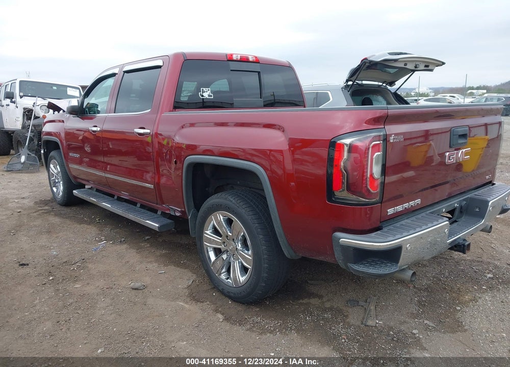 2016 GMC SIERRA 1500 VIN: 3GTU2NEC8GG209956