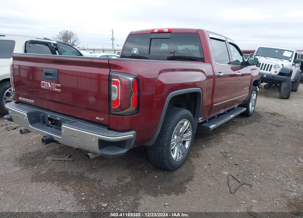 2016 GMC SIERRA 1500 VIN: 3GTU2NEC8GG209956