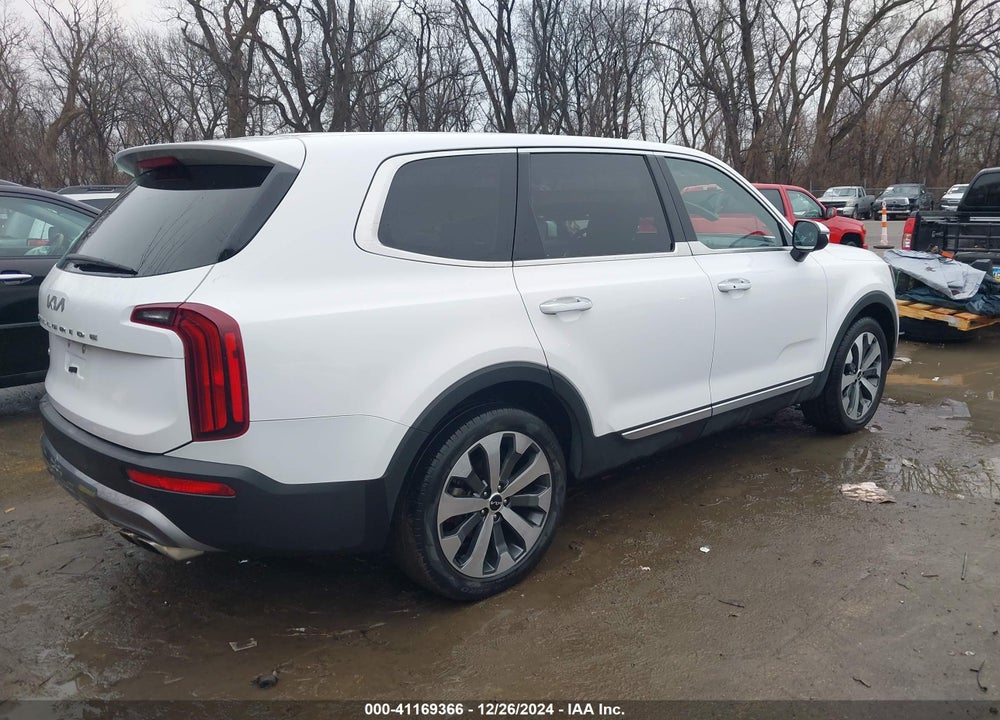 2022 KIA TELLURIDE S VIN: 5XYP6DHCXNG224509