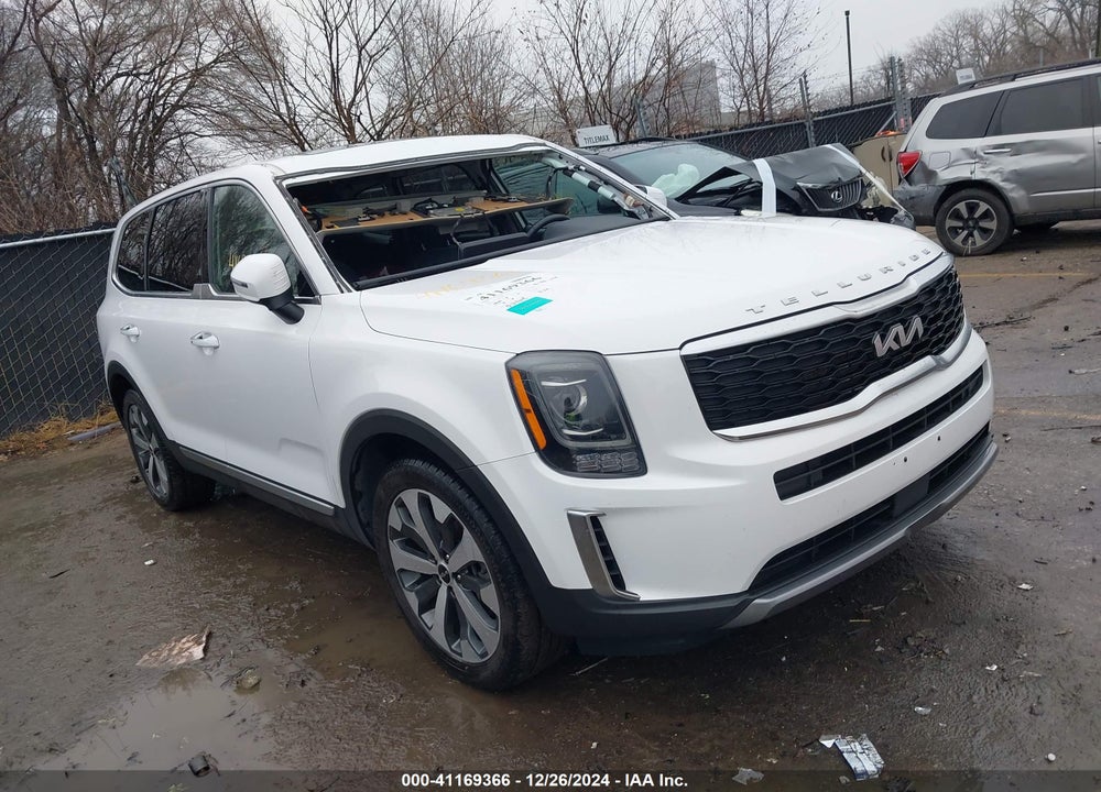 2022 KIA TELLURIDE S VIN: 5XYP6DHCXNG224509