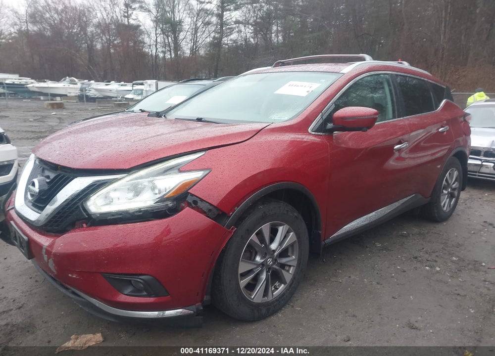 2016 NISSAN MURANO SL VIN: 5N1AZ2MHXGN164127