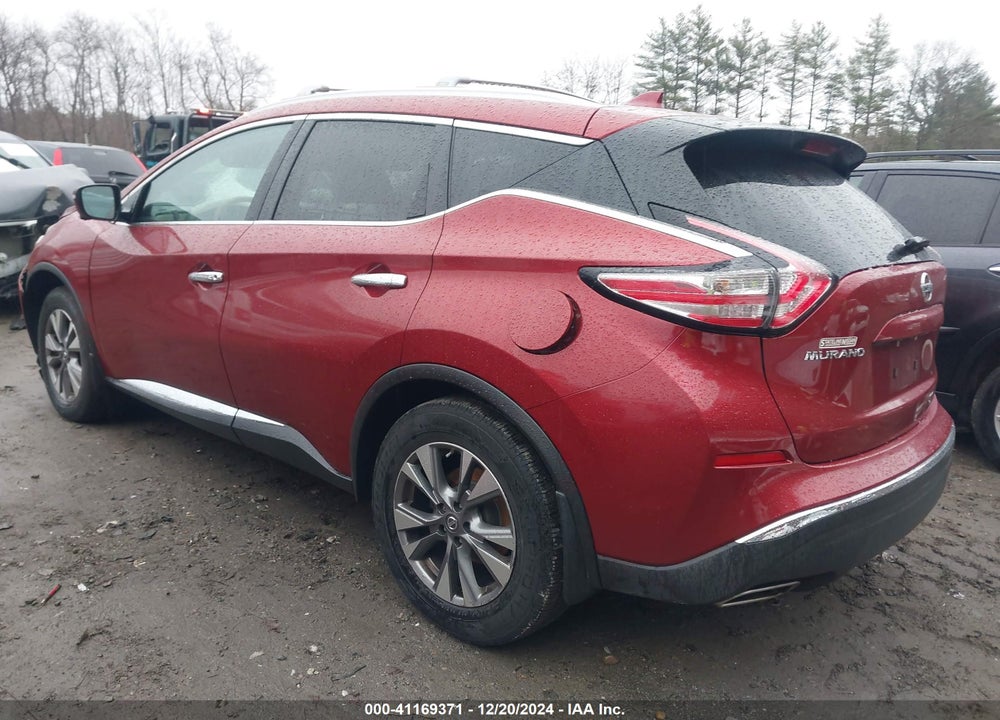 2016 NISSAN MURANO SL VIN: 5N1AZ2MHXGN164127